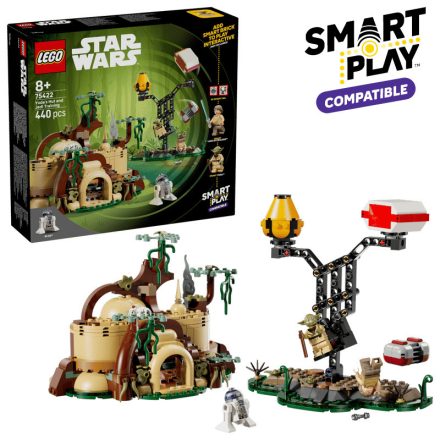 LEGO® Star Wars™ - SMART Play™(Compatible): Yoda's Hut and Jedi Training (75422)