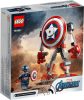 LEGO® Super Heroes - Amerika kapitány páncélozott robotban (76168)