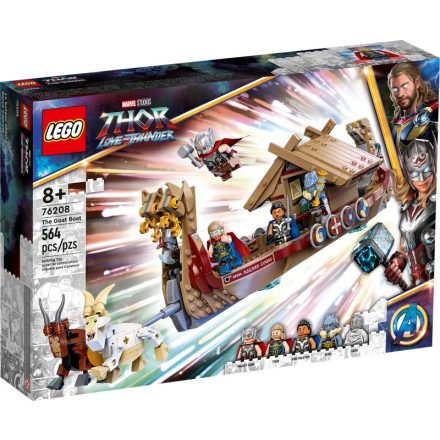 LEGO® Marvel Thor Szerelem és mennydörgés - Goat hajó (76208)