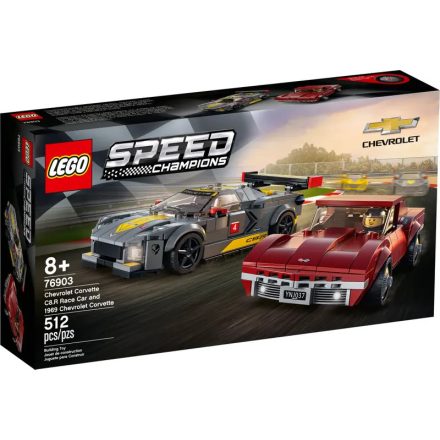 LEGO® Speed Champions - Chevrolet Corvette C8.R Race Car és 1968 Chevrolet Corvette (76903)
