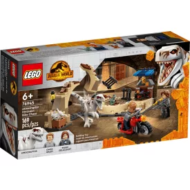   LEGO® Jurassic World - Atrociraptor dinoszaurusz motoros üldözés (76945)