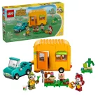 LEGO® Animal Crossing - Leif karavánja és kertészeti boltja (77054)