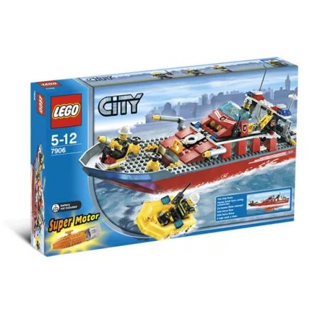 LEGO® City - Tűzoltócsónak (7906)