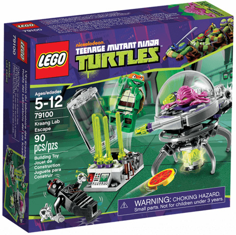 LEGO® Tini Nindzsa Teknőcök - Krang menekülése a laborból (79100)