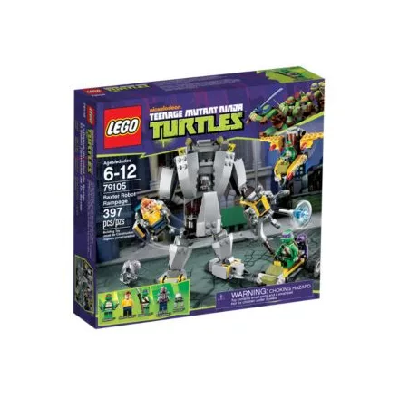 LEGO® Tini Nindzsa Teknőcök - Baxter robot tombolása (79105)