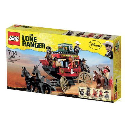LEGO® The Lone Ranger - Menekülés a postakocsin (79108)