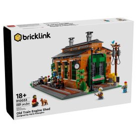   BrickLink Designer Program - Old Train Engine Shed (910033) (Series 1)