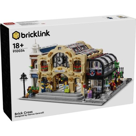 BrickLink Designer Program - Brick Cross Train Station (910034) (Series 2)