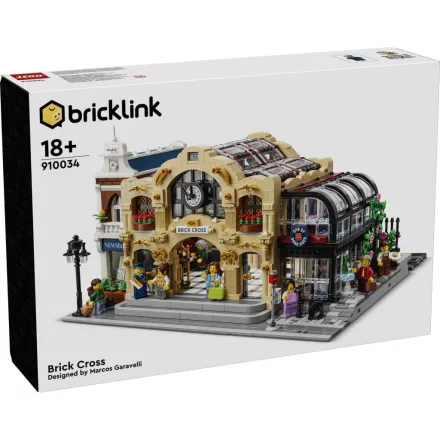 BrickLink Designer Program - Brick Cross Train Station (910034) (Series 2)
