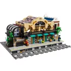 BrickLink Designer Program - Brick Cross Train Station (910034) (Series 2)