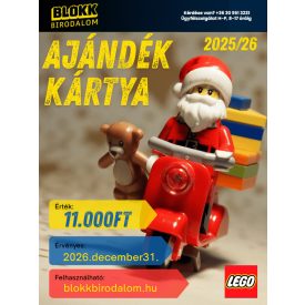 BlokkBirodalom Ajándékkártya 2025 (értéke:11.000Ft)