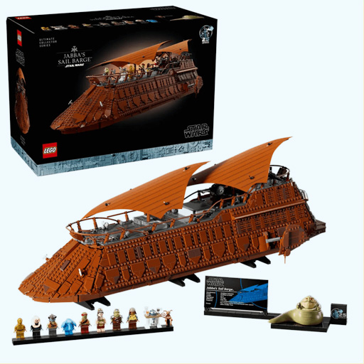 Jabba a hutt vitorlás bárkája (75397)
